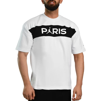 تیشرت اسپرت جردن مدل Cmp-Paris-2A0771 سفید