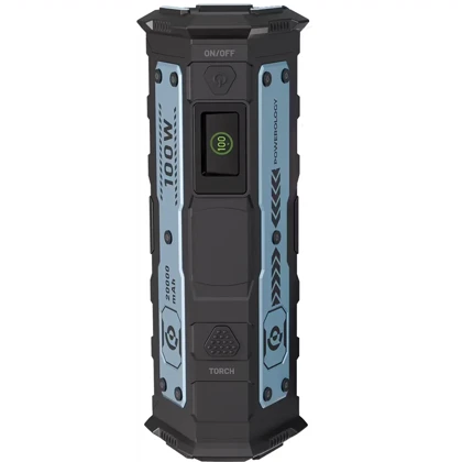 پاور بانک 20000 پاورولوژی Powerology مدل PPBCHA91BK با چراغ قوه