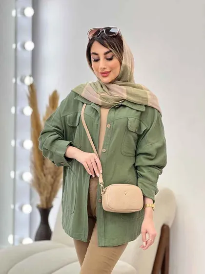 مانتو چهار جیب مهلا