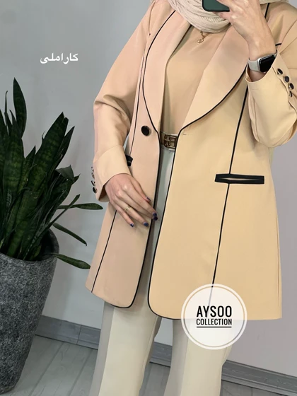 مانتو کتی مغزی دوزی یکتا