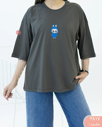 تیشرت باکسی لبوبو 4817