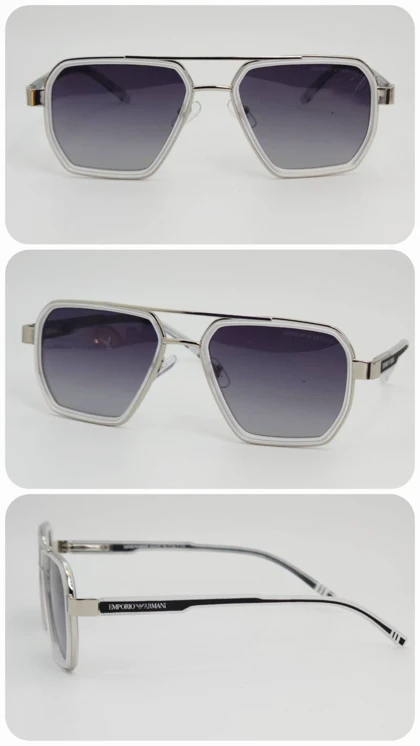 عینک آفتابی مردانه و زنانه امپریو آرمانی Emporio Armani T0942 پلاریزه و ضد اشعه UV400 ایتالیایی