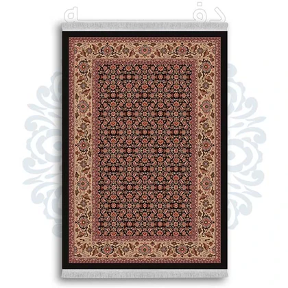 فرشینه از جنس پارچه هازان مخمل ترک طرح سنتی و مدرن برند دفه کد DDSS134