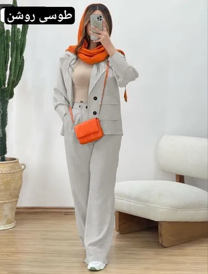 مانتو شلوار جردن کد 6351