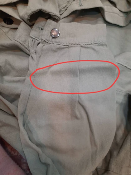 مانتو کتان لاولی ( دارای ایراد جزئی )