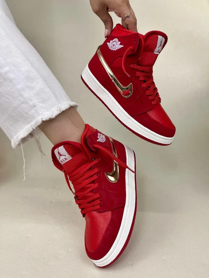 کتانی ونس زنانه نیو ایر جردن وان پانتر نایک NIKE AIR JORDAN Panter کد 1749دختر طهرونی