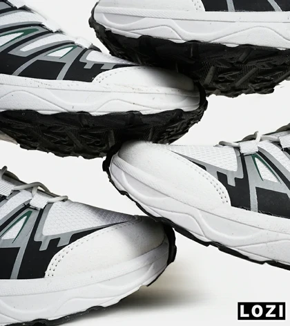 کفش کتانی بزرگ پا سفید مشکی Salomon X ULTRA