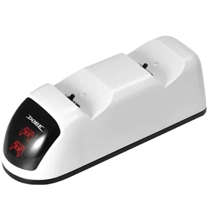 پایه شارژر دسته بازی PS5 دابی Dobe مدل TP5-0515X با 2 جایگاه شارژ