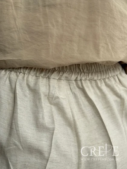 جلیقه شلوار لینن