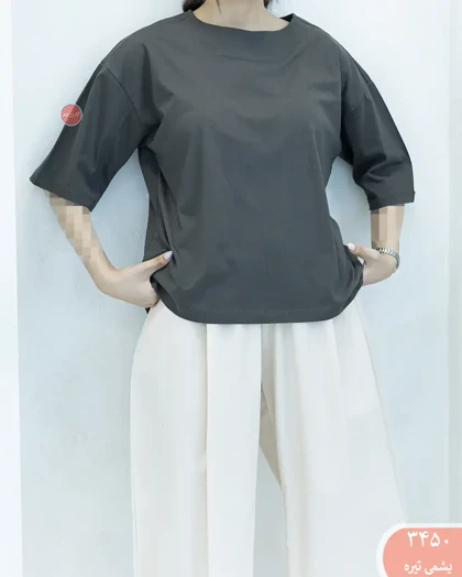تیشرت باکسی بغل چاک 3450