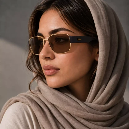 عینک آفتابی ری بن اورجینال کد RB 3756