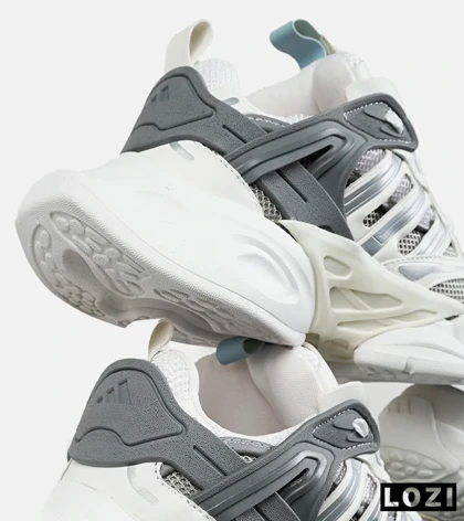 کفش کتانی مردانه و زنانه طوسی سفید ADIDAS performance x9000l4