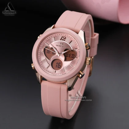ساعت نیوی فورس صورتی Naviforce NF5045PRG