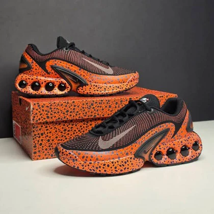 کتانی ویتنامی نایک ایرمکس دی ان سافاری مشکی نارنجیNike Air Max DN SE Premium Safari