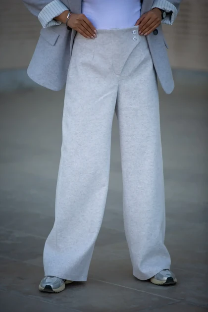 شلوار فوتر نقاب کج