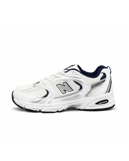 کتانی مردانه مدل نیوبالانس 530 سفید سرمه ای New Balance