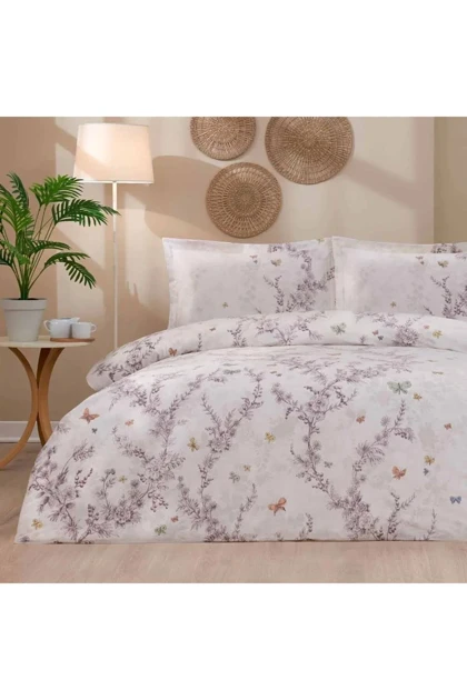 سرویس روتختی یک نفره Özdilek مدل Bloomlight رانفورس - سبز
