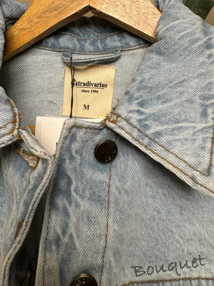 کت جین آبی استرادیواریوس