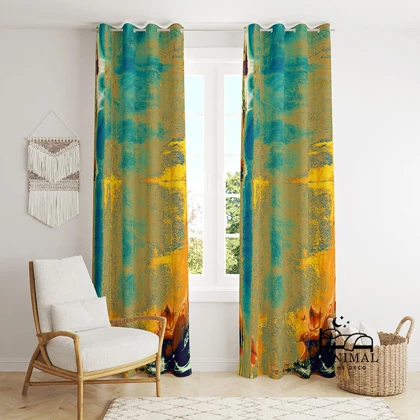 پرده اسپرت طرح پتینه مدل W4965