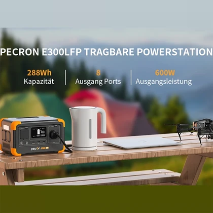 پاور استیشن 600 وات پکرون Pecron مدل E300 LFP