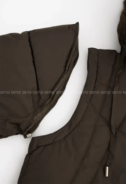 کاپشن وارداتی پافر شو پشم شیشه کد1004855