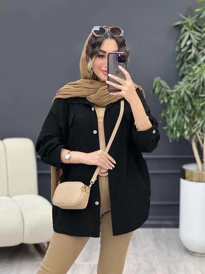 مانتو چهار جیب مهلا