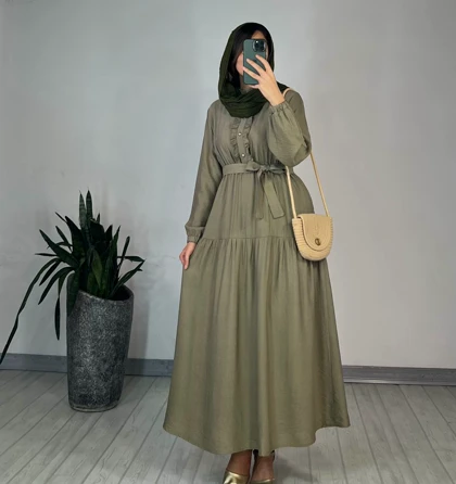 پیراهن مانتویی الین