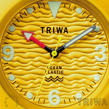 ساعت مچی عقربه ای زنانه مردانه تریوا (TRIWA) مدل Ocean Plastic Sun