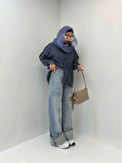 شومیز راه راه