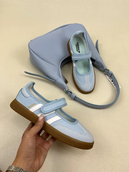 ونس زنانه روی کوتاه سامبا تک چسب ادیداس adidas SAMBA کد 1220