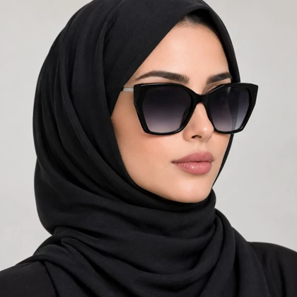 عینک آفتابی زنانه کائوچویی 53208LJH