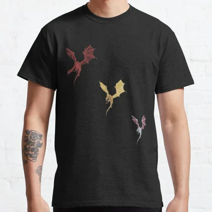 تیشرت house of the dragon طرح Caraxes Syrax Seasmoke Classic T-Shirt کد 195368