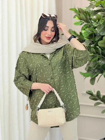 شومیز آستین پاگن شبنم