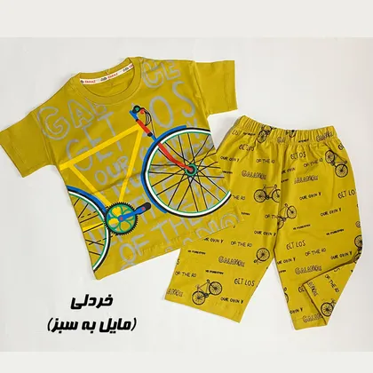 تیشرت شلوارک مدل دوچرخه