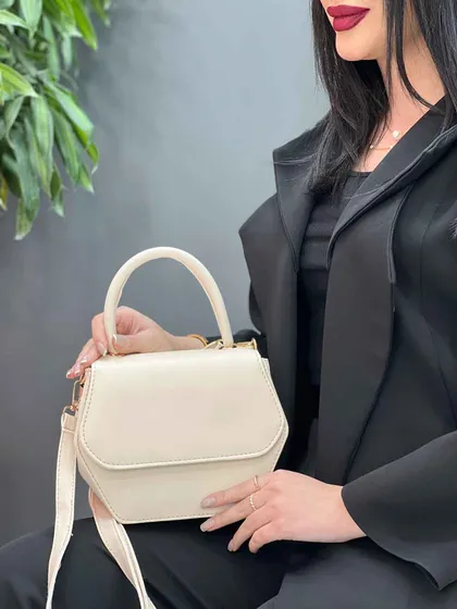 کیف شش ضلعی دسته دار