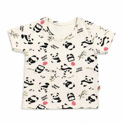 ست نوزادی پسرانه مدل Panda Smile
