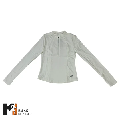 آستین بلند زنانه نیم زیپ آدیداس کد 1020