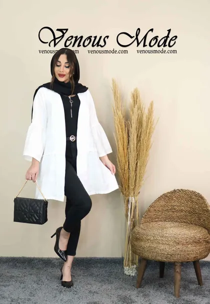 مانتو عروسکی آستین شیپوری