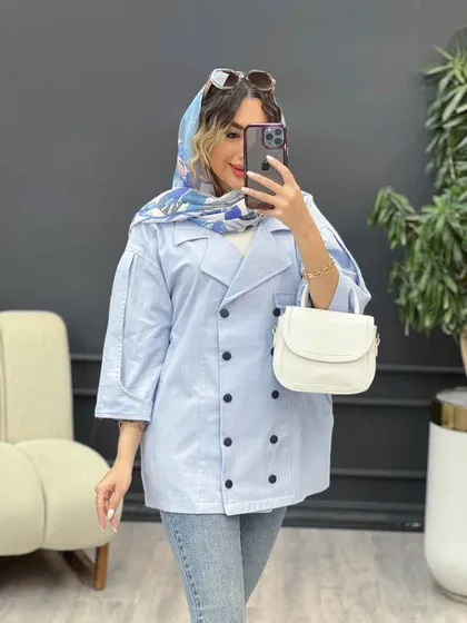 مانتو لینن ده دکمه