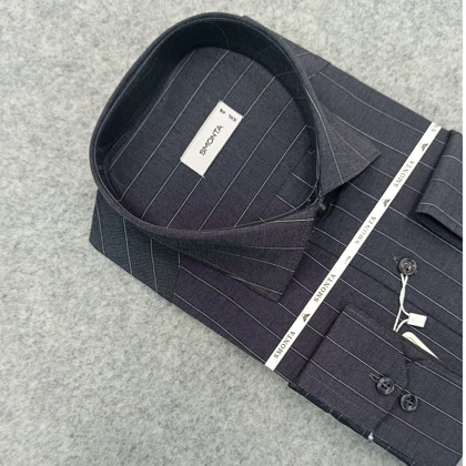 پیراهن استین بلند مردانه ( قواره کلاسیک-قواره معمولی )- پیراهن مجلسی طرحدار مردانه