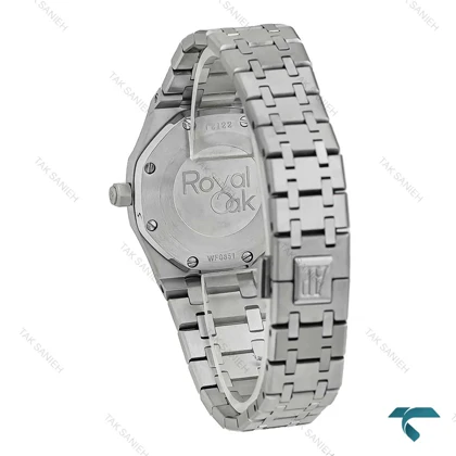 ساعت زنانه AP استیل دورنگین صفحه سبز کله غازی AP-7420-L