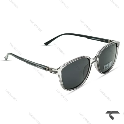 عینک پلیس مردانه RE2595-2 دسته 360 درجه دودی Police-10019-G