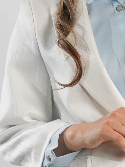 کت شلوار یقه انگلیسی زنانه کد 23104