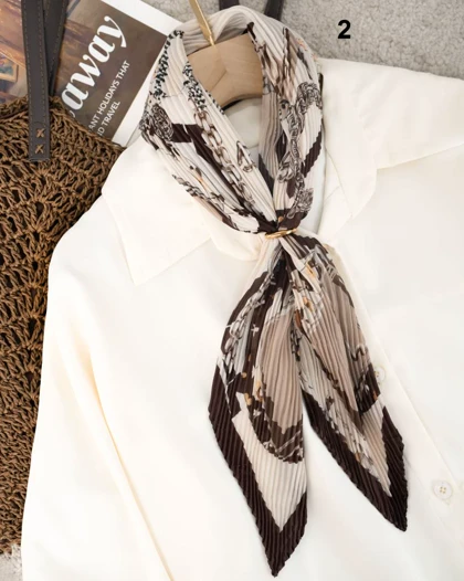 دستمال گردنی nude تویل ( رینگی ) کد 29991