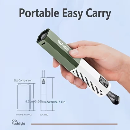چراغ قوه شارژی اسمایلینگ شارک Smiling Shark مدل SD1020 پنج حالته