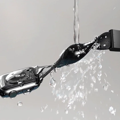 بند سیلیکونی اپل واچ 38 و 40 میلی‌متری بیسوس LBWSE-0