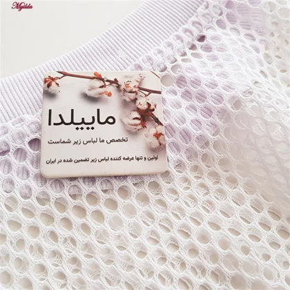 کراپ تاپ زنانه توری سفید کد 4653-5279