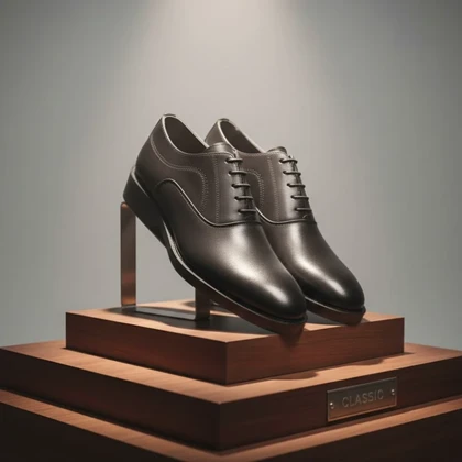 کفش رسمی بندی مردانه مدل Afraz-مشکی