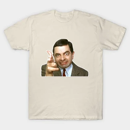 تیشرت Mr Bean's طرح Mr Bean - Fuck off کد 262422