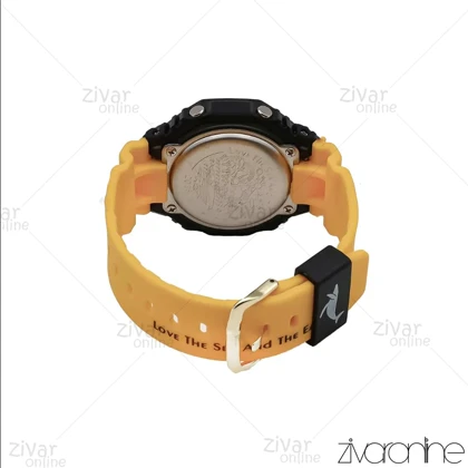 ساعت جی شاک GA2100 مردانه چند موتوره زرد مشکی 105811